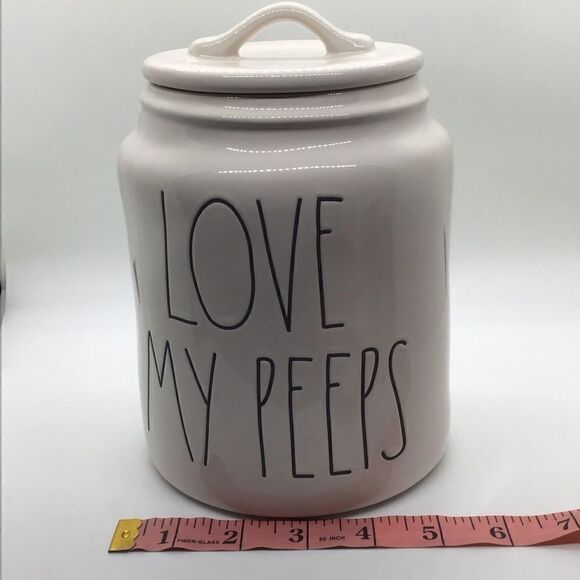 Rae Dunn Love My Peeps Canister - Picture 6 of 7